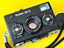 Rollei 35 S mit HFT Sonnar 2,8 40mm.  35S Black. Mint.