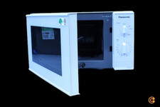 Panasonic Solo Mikrowelle 800W Mikrowellenofen Glasdrehteller SIEHE TEXT/FOTO