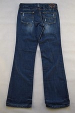 Harley Davidson Jeans Hose Pant Trouser Vintage Look Flare Schlag Damen 27 NEU