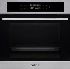 Einbaubackofen Klugmann, 9 Funktionen, Umluft, TFT Display 76 L, Teleskopauszug
