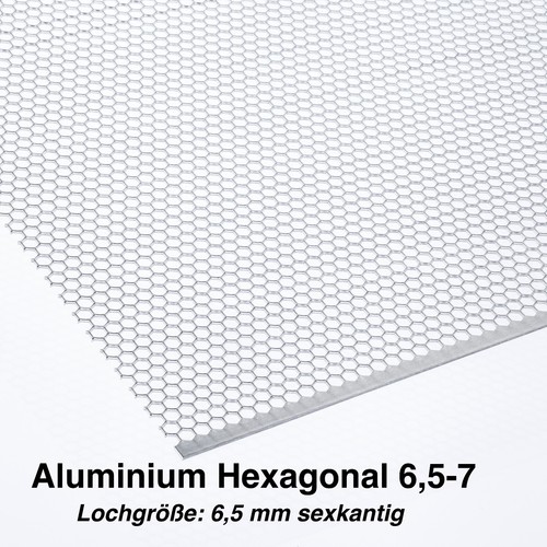 Alu lochblech hexagonal - lochblech,