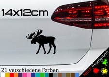 Elch Aufkleber Sticker