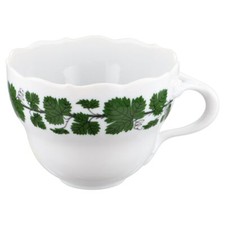 Kaffeetasse Meissen Neuer Ausschnitt II.Wahl Weinlaub