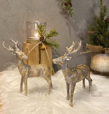 Hirsch Figur Set Dekofigur