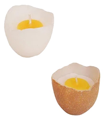 Eierkerze ostern - eierkerze, (2er