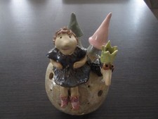 Rosenkugel Keramik Handarbeit