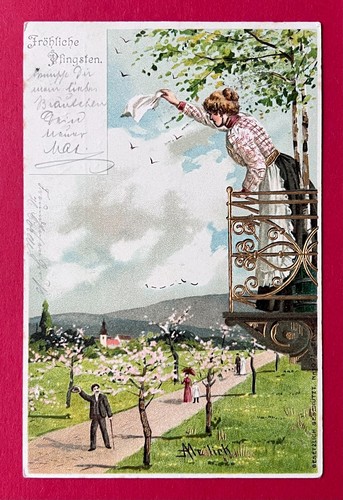 Künstler von mailick 1902 - ak,