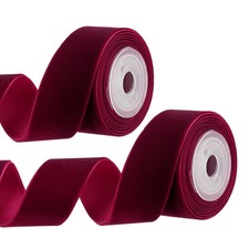 2M x 25mm Samtband, 2stk