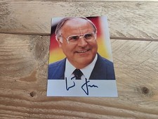 HELMUT KOHL  Repro-Autogramm