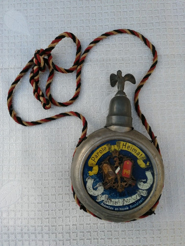 Reservistenflasche aus glas - reservistenflasche,