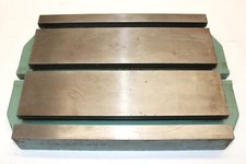 T-Nutenplatte T-Nutentisch Aufspannplatte Platte - 400 x 315 mm - NN 18 - massiv