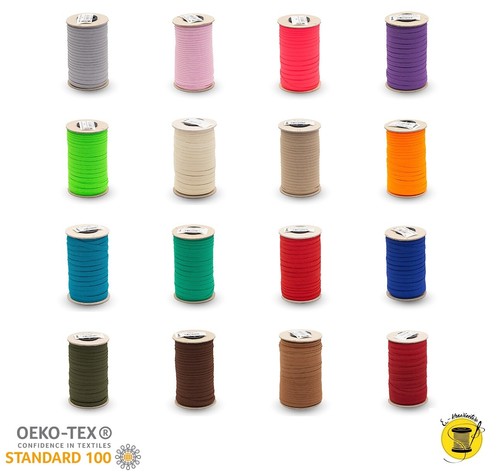 Gummiband geflochten 6mm - gummiband, 50m