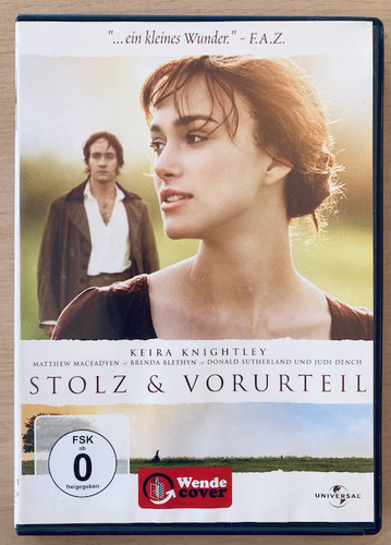 Stolz und vorurteil - und, dvd