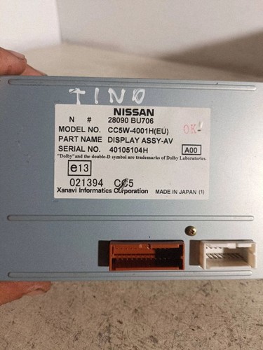 Nissan almera tino 2002 - nissan,