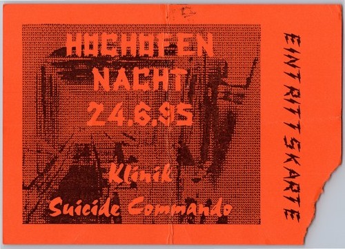 Suicide commando klinik - suicide,