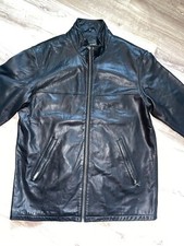 Wellington of Bilmore Lederjacke Kurzmantel Gr. 52 schwarz