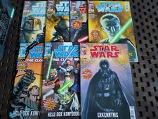 7x STAR WARS PANINI 2009 79 80