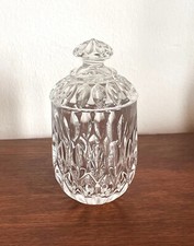 Nachtmann Konfitüre Zuckerdose Marmeladenglas Kristall Vintage Orion Design