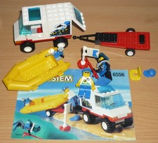 Lego City 6556 Auto + Anhänger + Schlauchboot v. 1997 + OBA