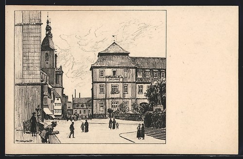 Künstler otto ubbelohde - künstler-ak,