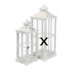 Laterne Metall Holz Romantisch