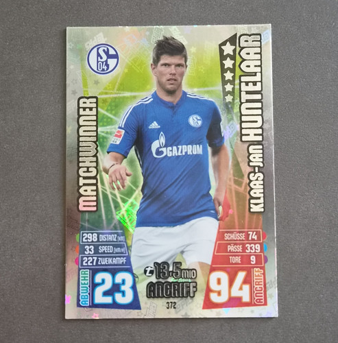 Topps match attax - attax, klaas-jan