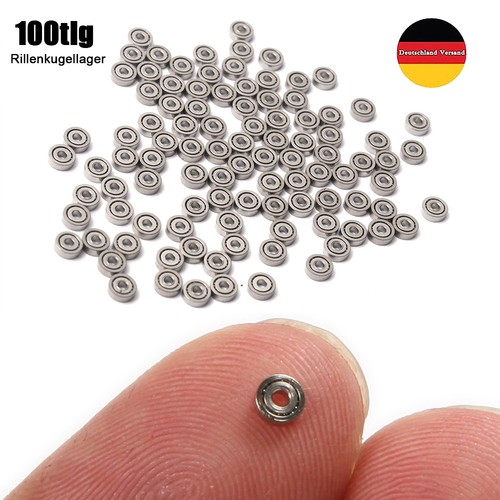 100 681zz 1x3x1mm bohrung - 100,