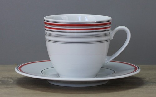 Dessina grau rot gestreift