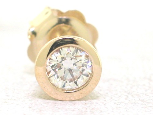 Brillant single 585 gelbgold - brillant,