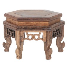  Holzhocker Pflanze Ständer