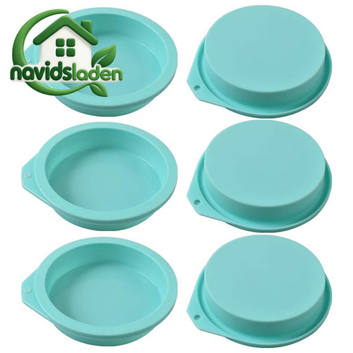 Silikon kuchenformen 6er set - silikon-kuchenformen,