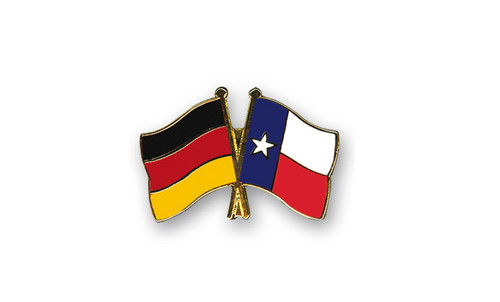Deutschland texas pin flaggen - pin,