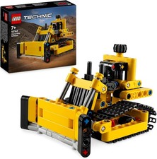 LEGO Technic Bulldozer Planierraupe Bauset mit Planierschild bewegliche Ketten