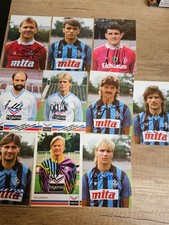 Konvolut: 10 signierte AK SV Waldhof Mannheim - Handsigniert, Original