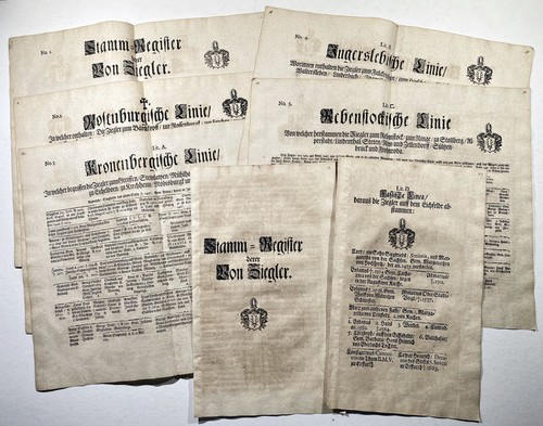 Ziegler stammtafel wappen - stammtafel,