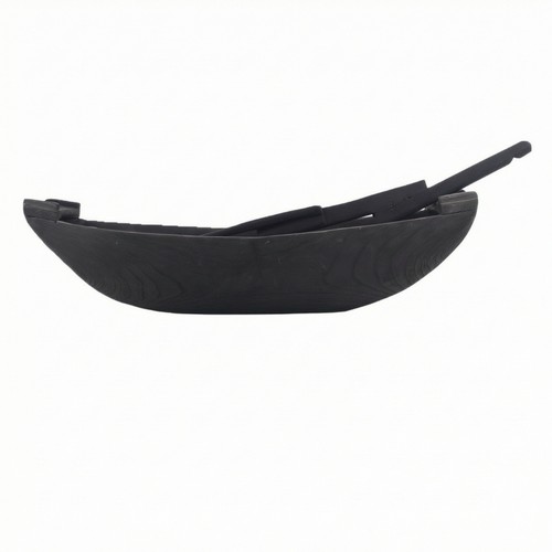 Holzboot mit ruder nautisch - mit,