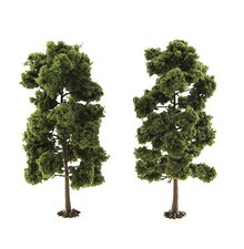 Jordan Modellbau - H0: 2 Laubbäume, je ca. 18 cm - NEU + OVP (JO 2)