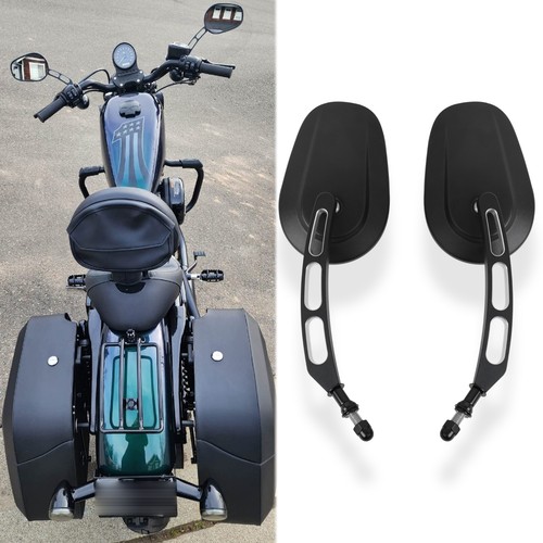 Schwarz motorrad rückspiegel - schwarz,