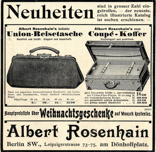 Albert rosenhain berlin - rosenhain,