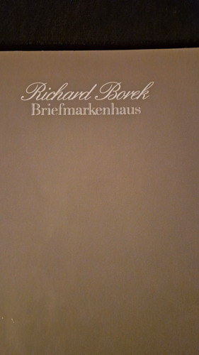 Richard borek albumblätter - richard,