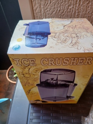Ice crusher manuell neu ovp - ice,