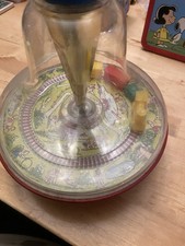 Vintage Spinning Top Toy with