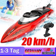 Ferngesteuertes Boot RC Boot Spielzeug Tragbares RC Boot Speedboot Kinder NEU