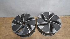 1x Alufelge 19 Zoll 8.0" 5x112 45ET Schwarz 11A601025M VW Id.4 Rim Wheel