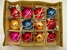 12 x LAUSCHA - DDR CHRISTBAUM