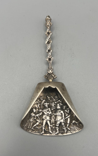 Antike silber teeschaufel - antike,