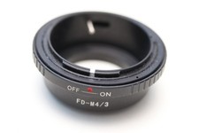 Adapter für Canon FD Objektive auf MFT, sehr guter Zustand!