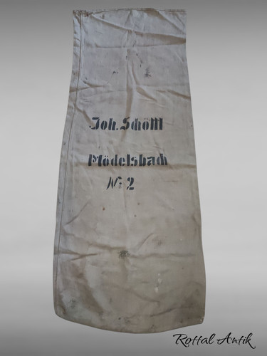 310259 orig antiker - , mehlsack