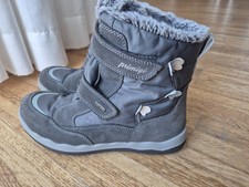 Winterstiefel Mädchen Grau Glitzer Fell Größe 39 von Primigi