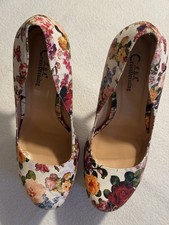 Plateau high heels - plateau,